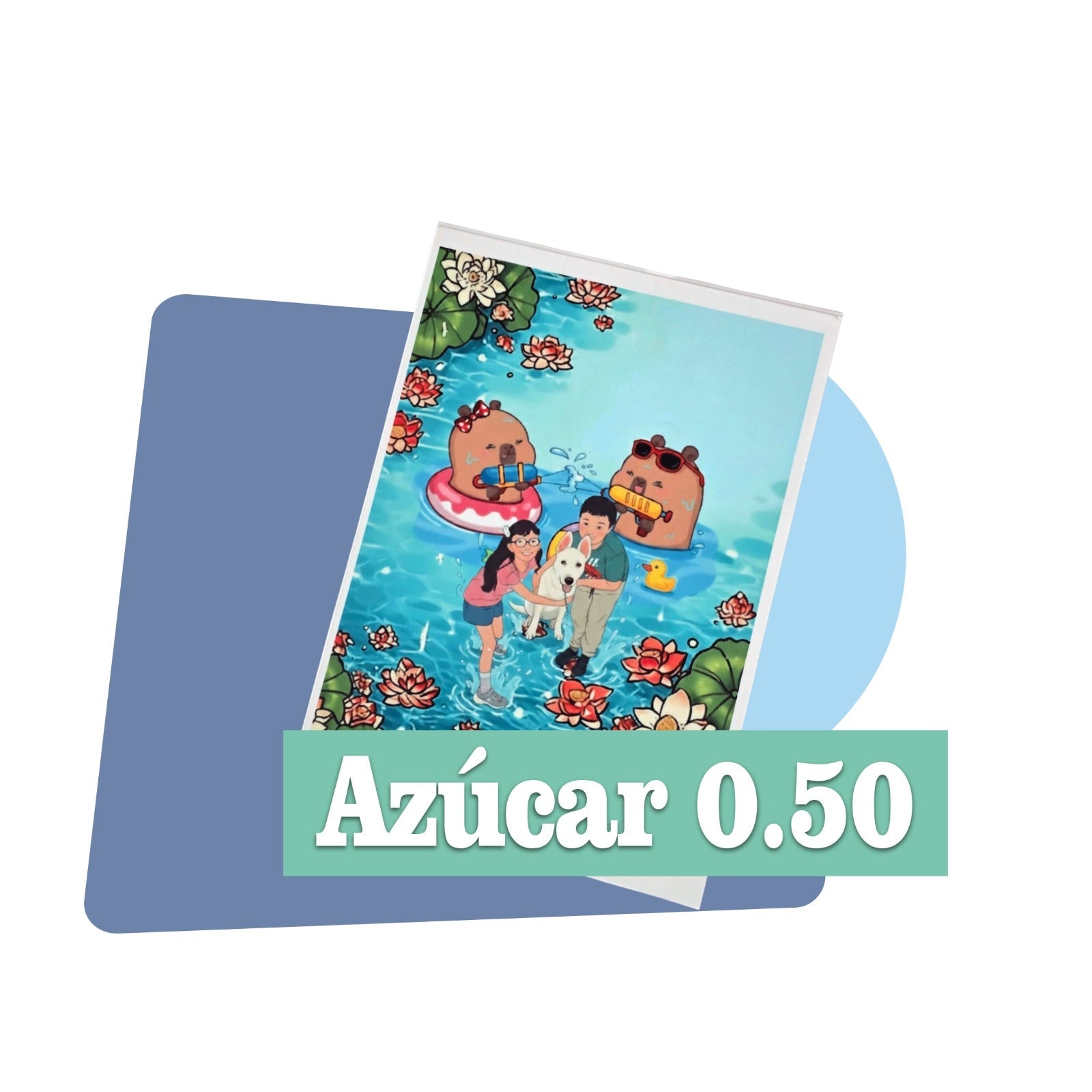 Impresión Hoja de azúcar 0.50