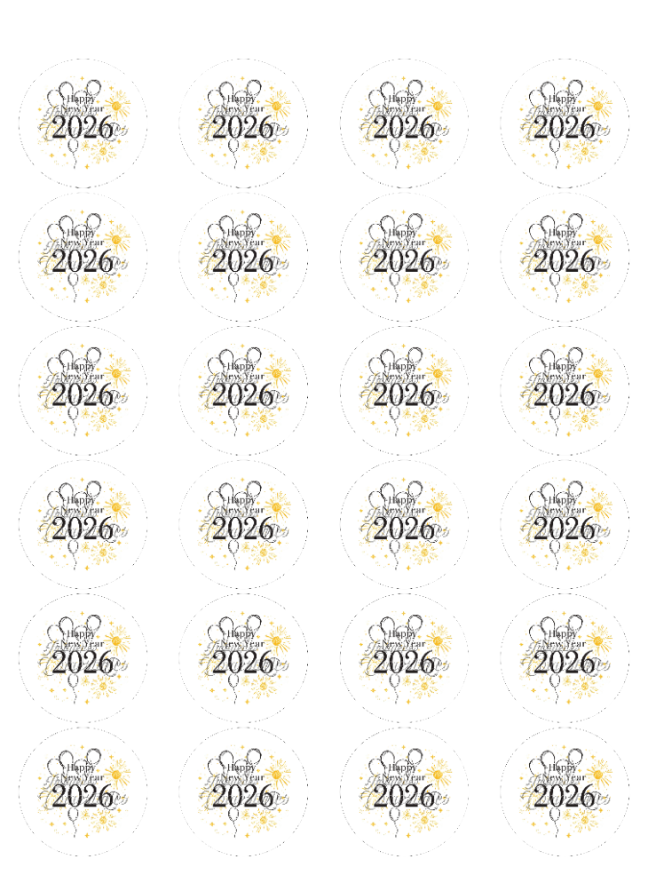 Hoja de azúcar 0.50 - Año nuevo 2026-10