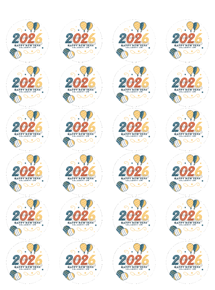 Hoja de azúcar 0.50 - Año nuevo 2026-11