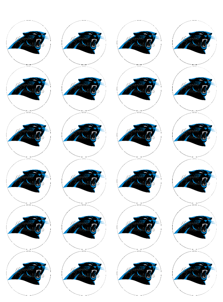Hoja de azúcar 0.50 - Carolina Panthers