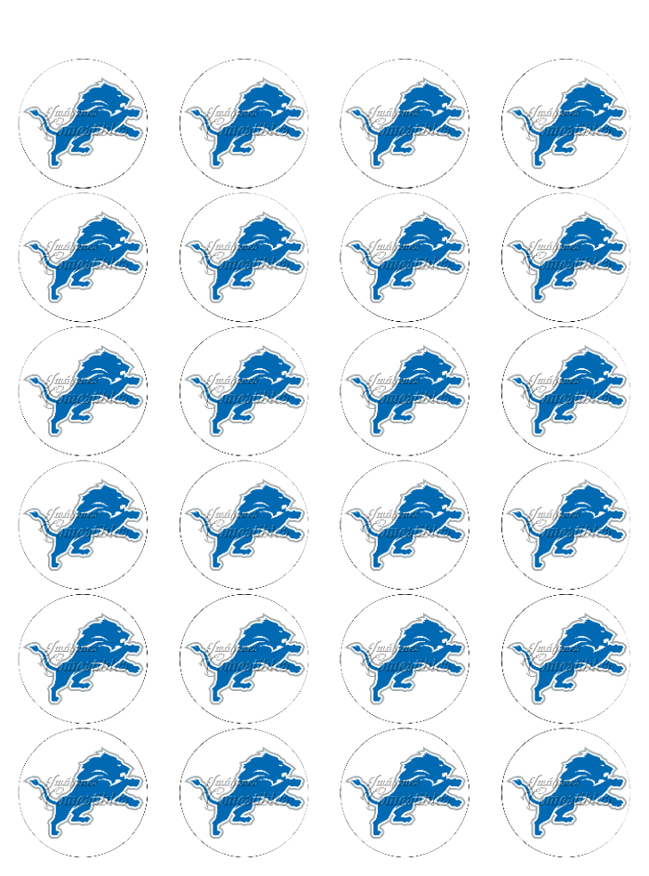 Hoja de azúcar 0.50 - Detroit Lions