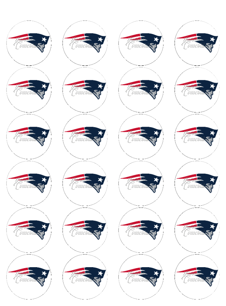 Hoja de azúcar 0.50 - New England Patriots