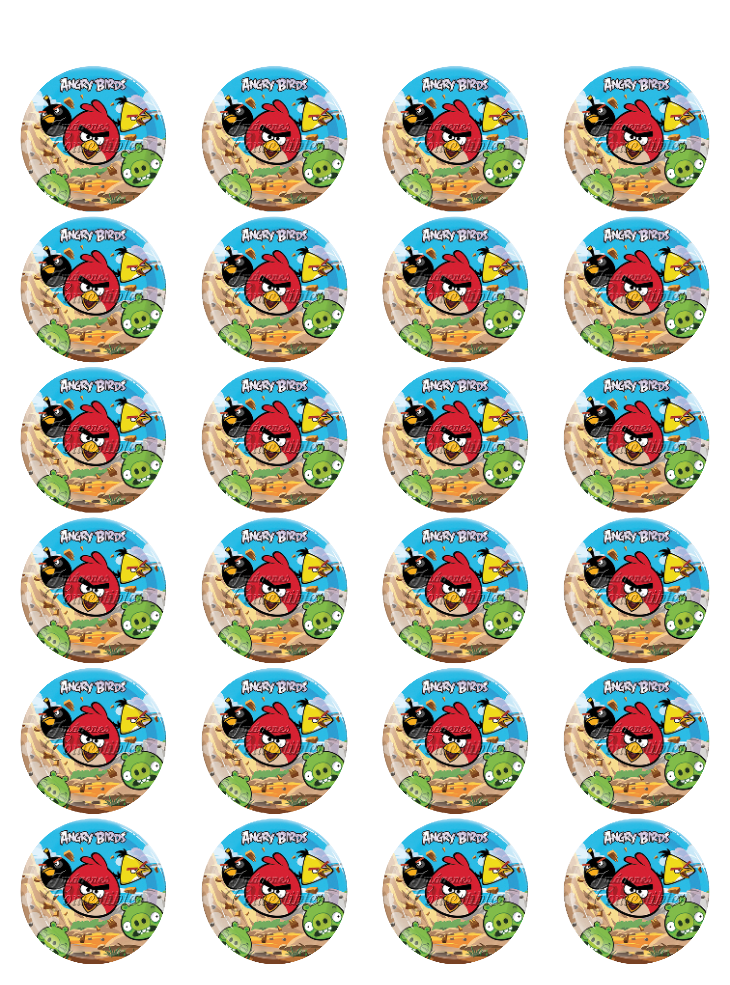Hoja de azúcar 0.50 - Angry birds-1