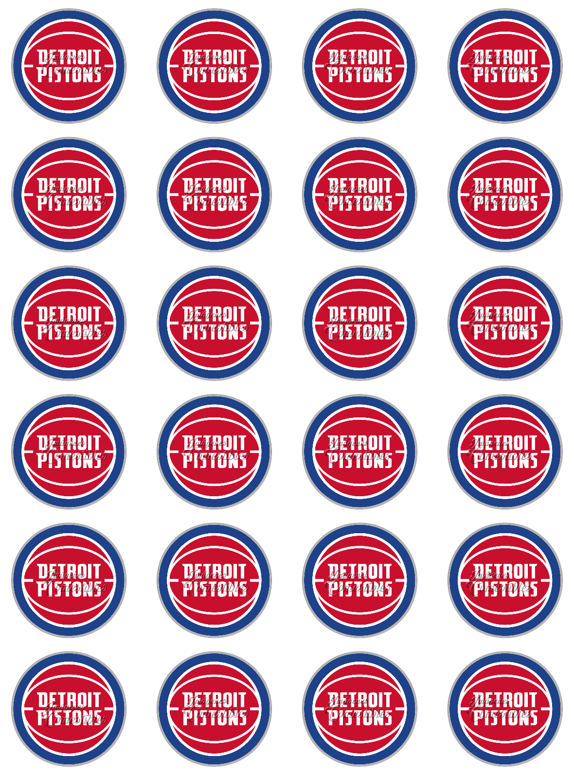 Hoja de azúcar 0.50 - Detroit Pistons