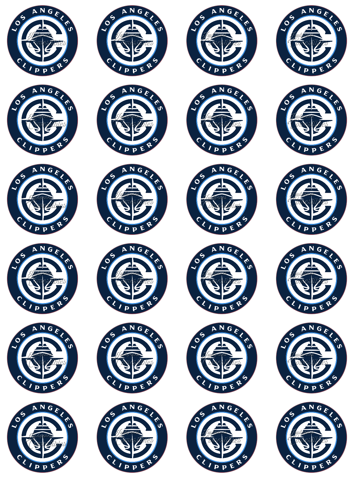 Hoja de azúcar 0.50 - Los Angeles Clippers