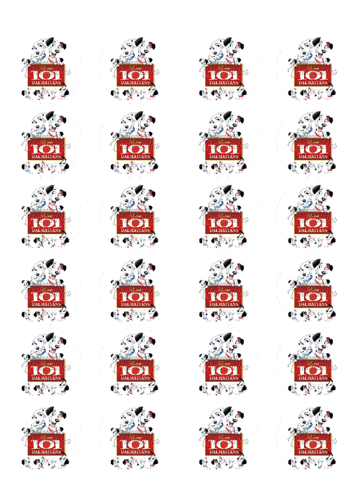 Hoja de azúcar 0.50 - 101 Dálmatas