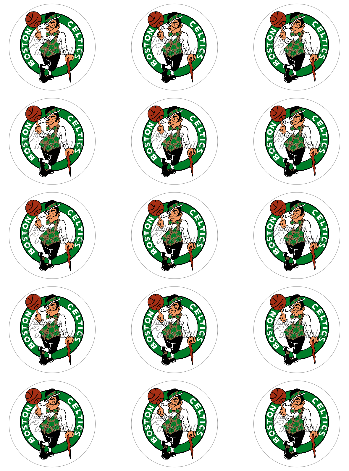 Hoja de azúcar 0.50 - Boston Celtics