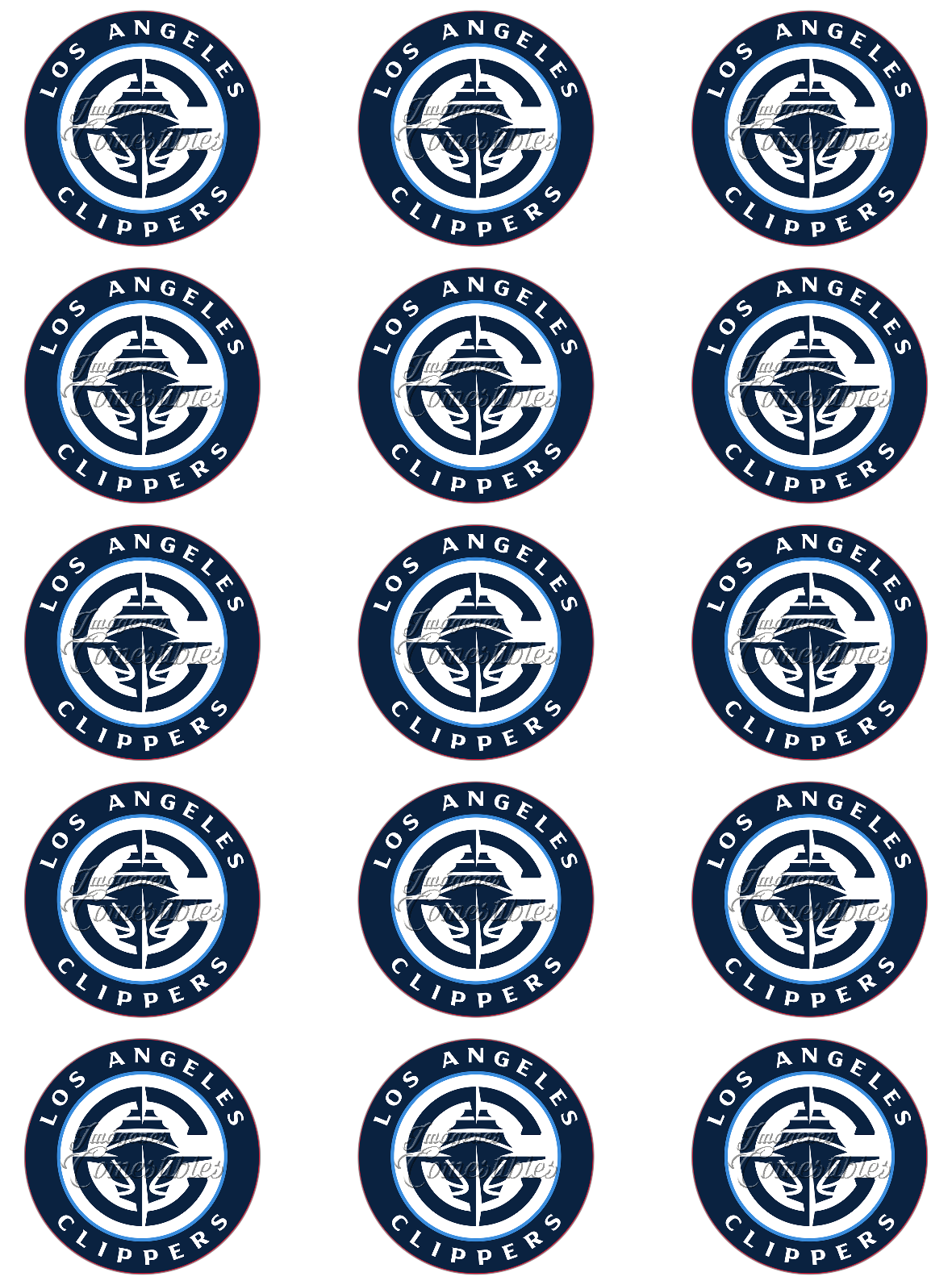 Hoja de azúcar 0.50 - Los Angeles Clippers