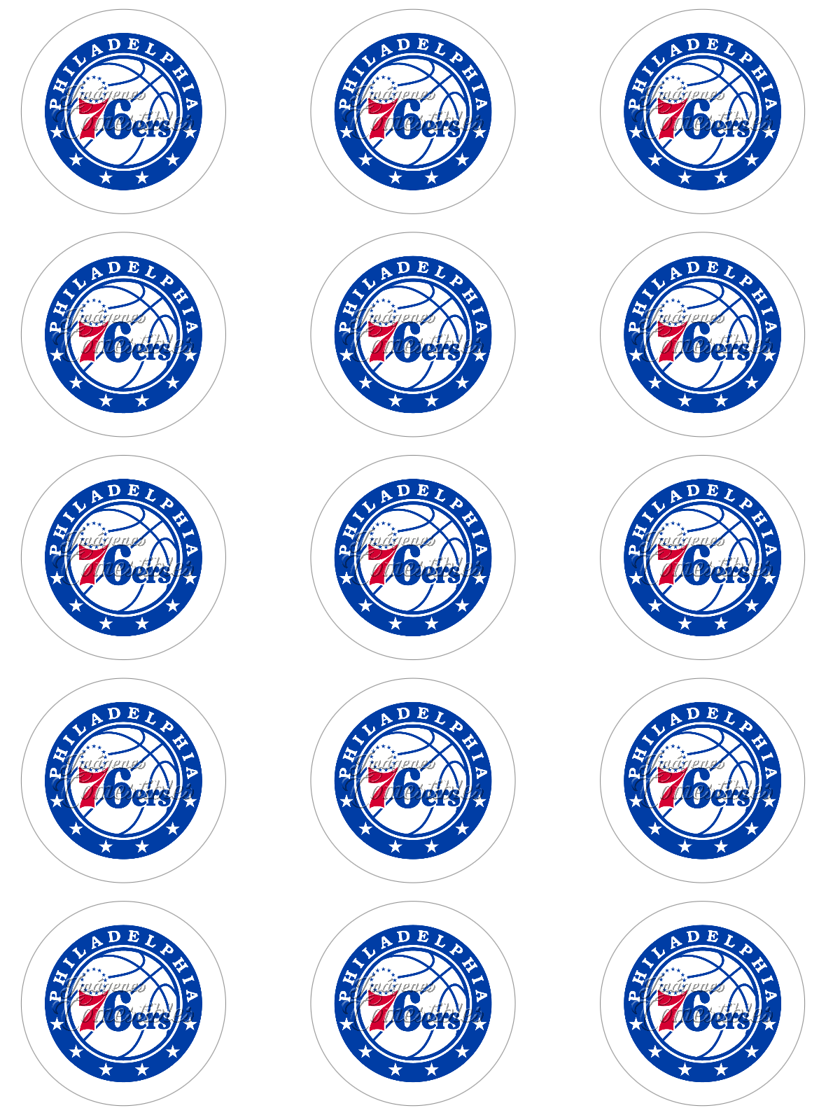 Hoja de azúcar 0.50 - Philadelphia 76ers