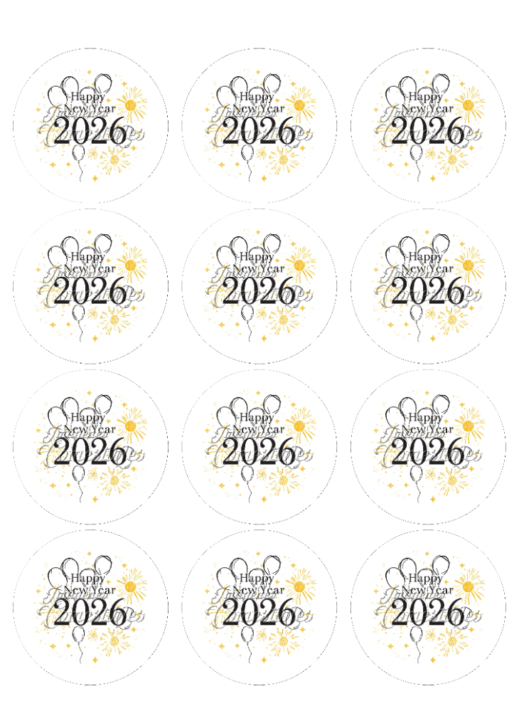 Hoja de azúcar 0.50 - Año nuevo 2026-10