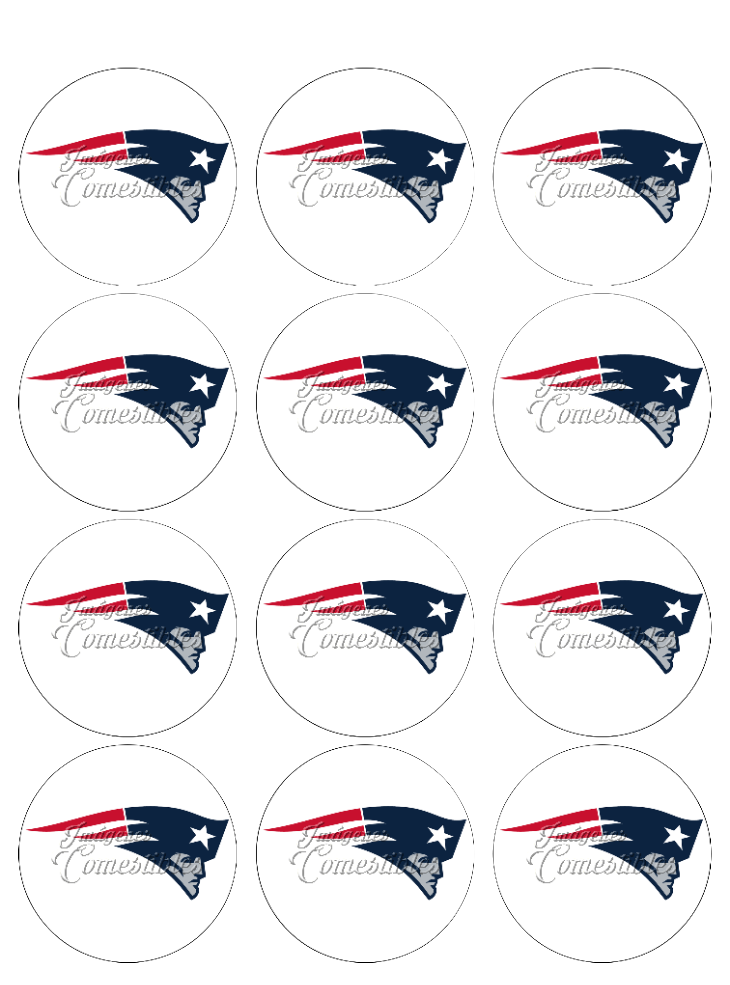 Hoja de azúcar 0.50 - New England Patriots