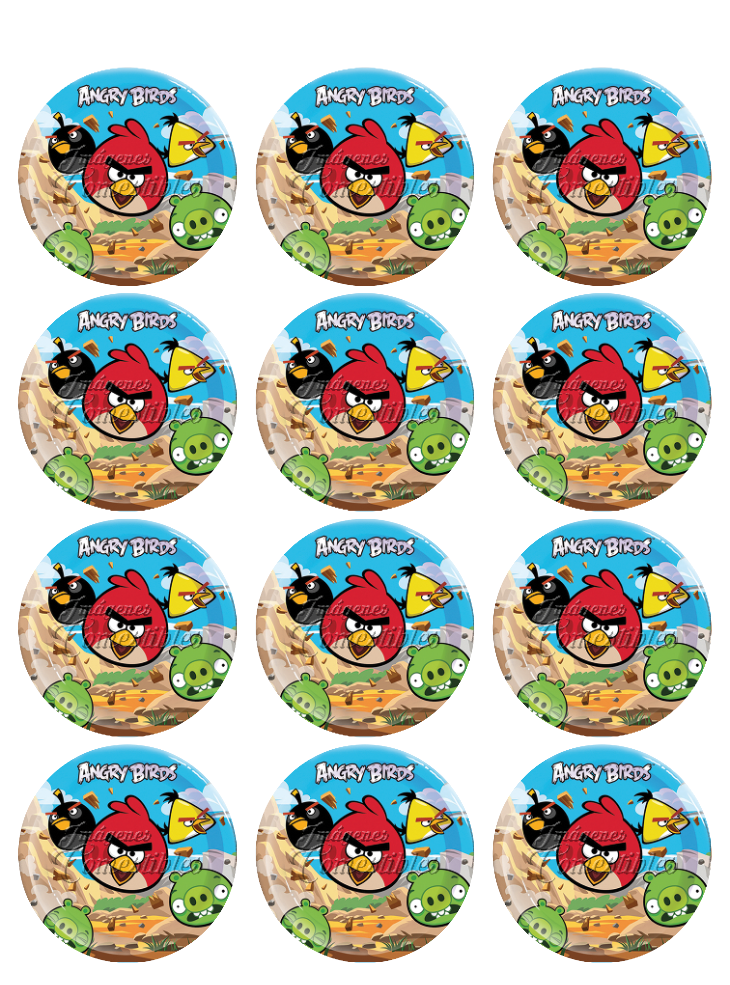 Hoja de azúcar 0.50 - Angry birds-1