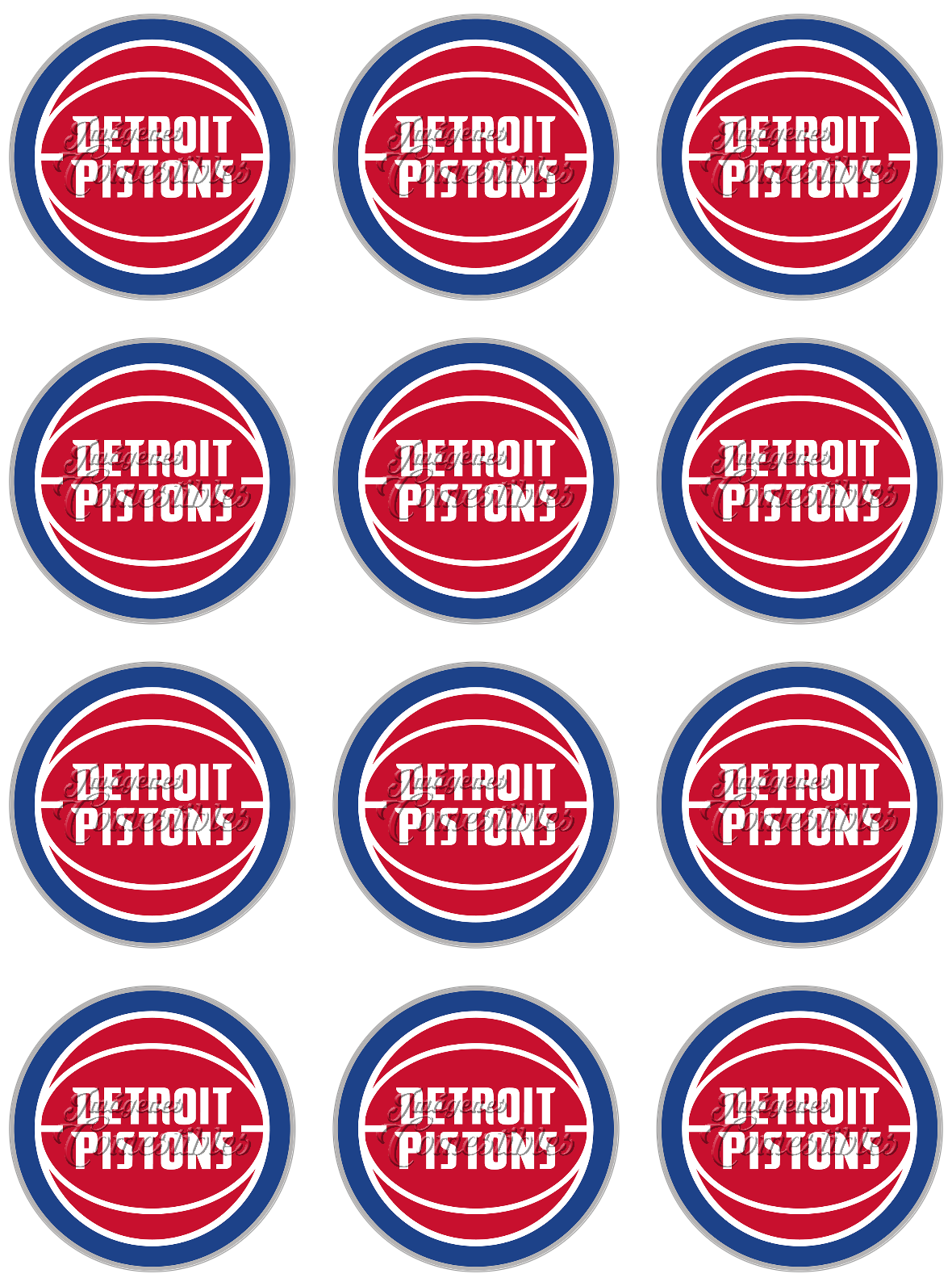 Hoja de azúcar 0.50 - Detroit Pistons