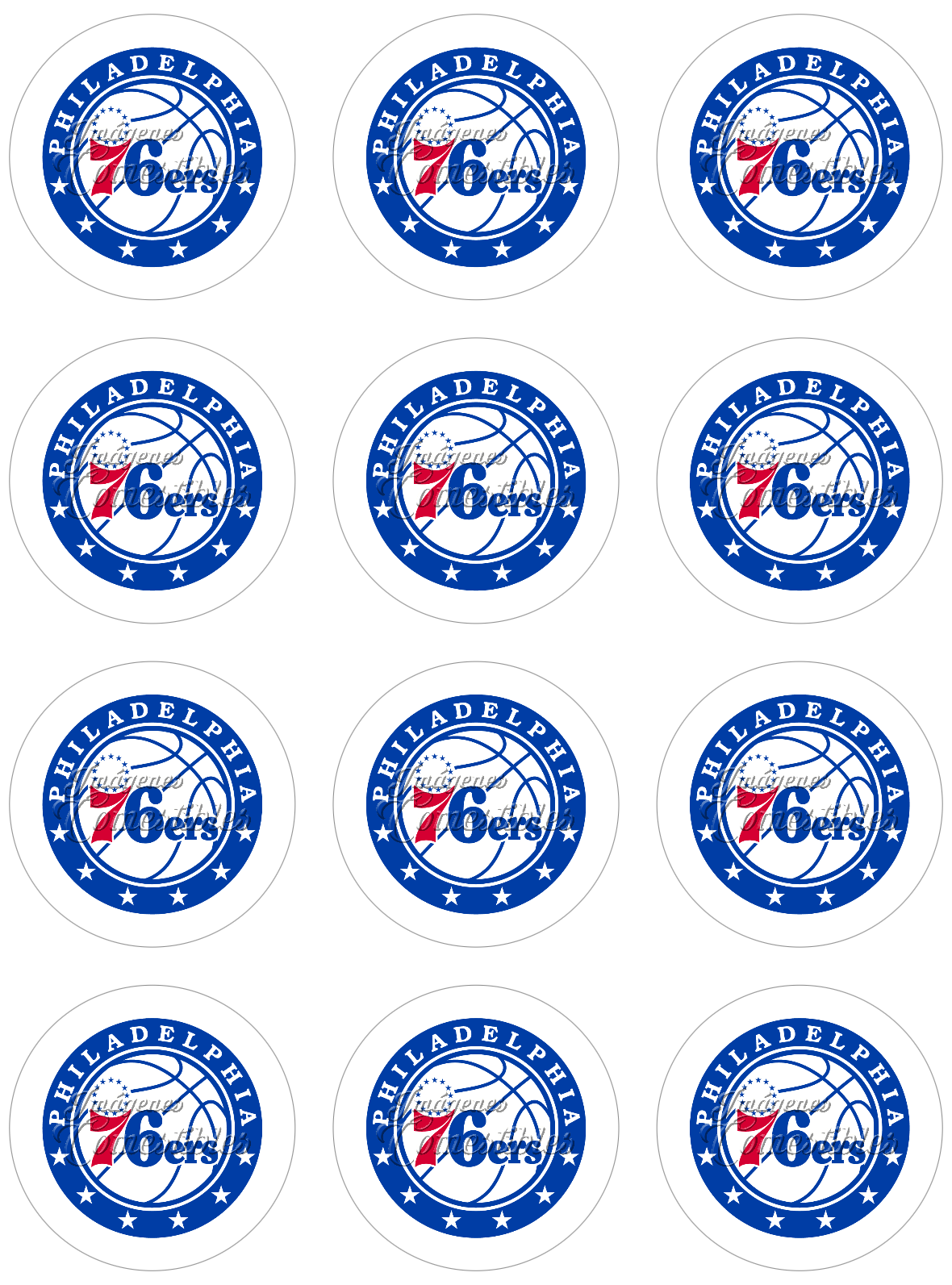 Hoja de azúcar 0.50 - Philadelphia 76ers