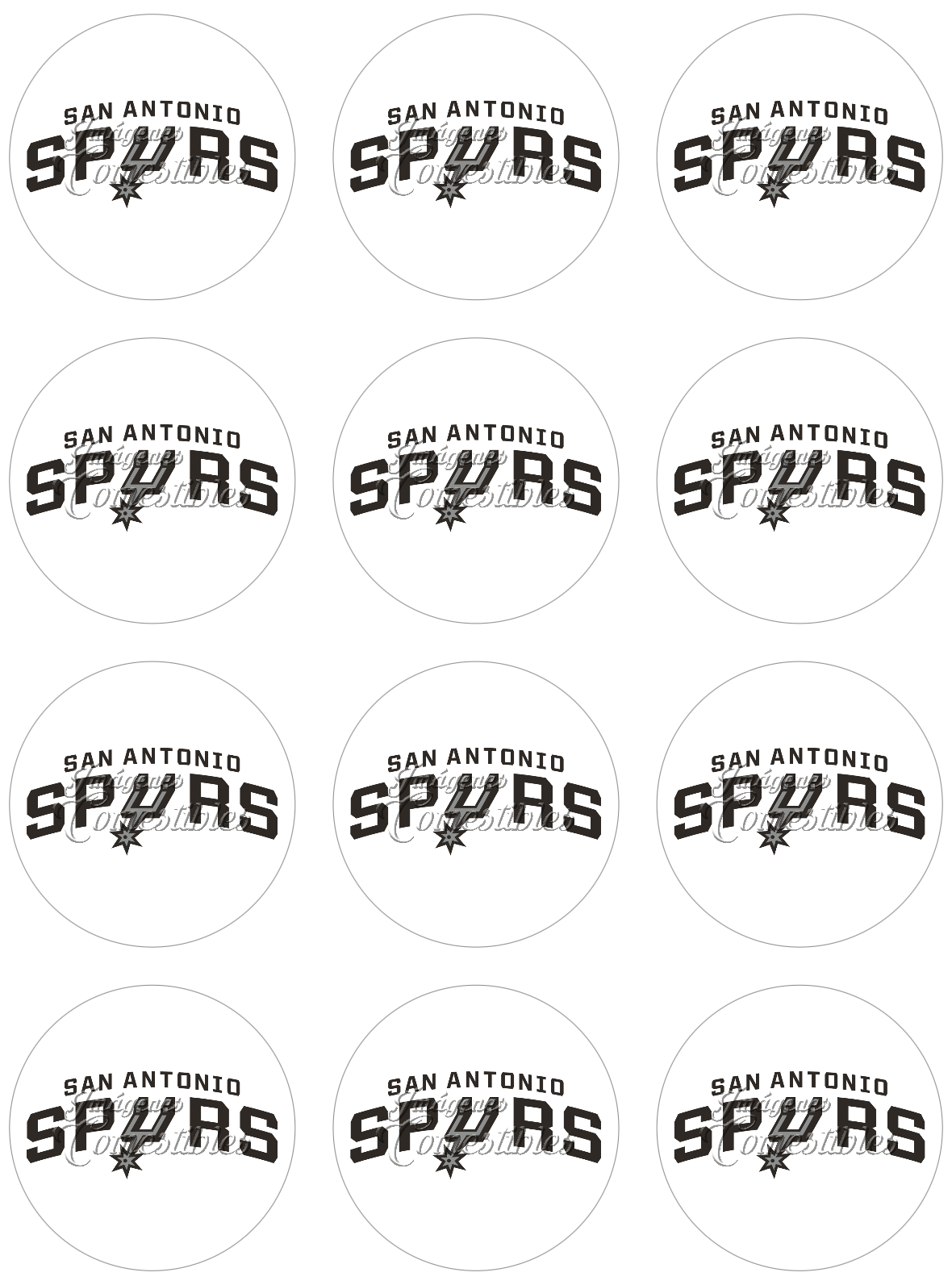 Hoja de azúcar 0.50 - San Antonio Spurs