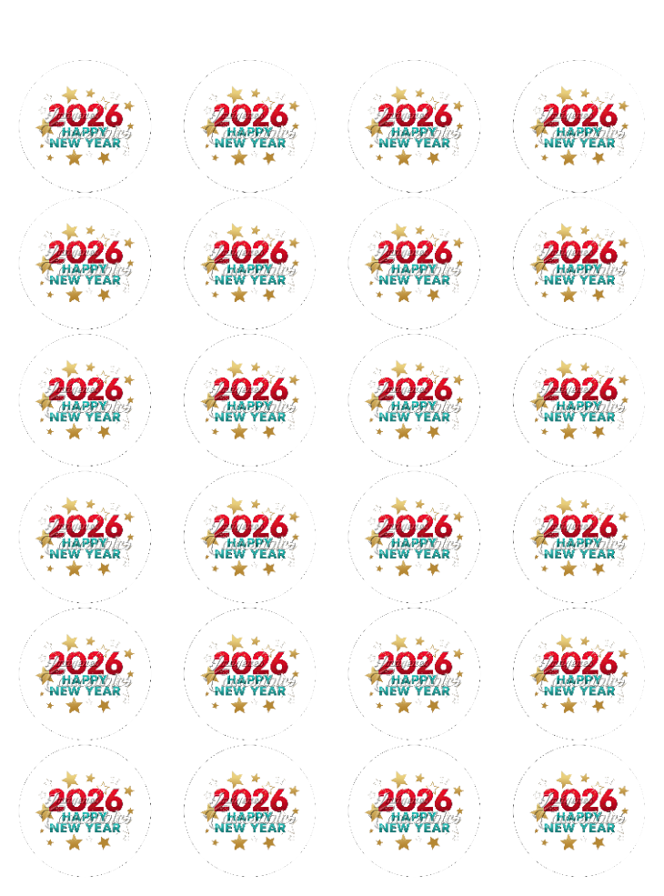Hoja de azúcar 0.50 - Año nuevo 2026-2