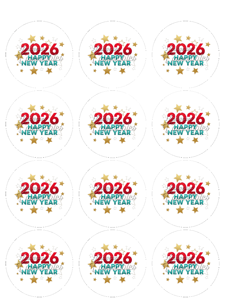 Hoja de azúcar 0.50 - Año nuevo 2026-2
