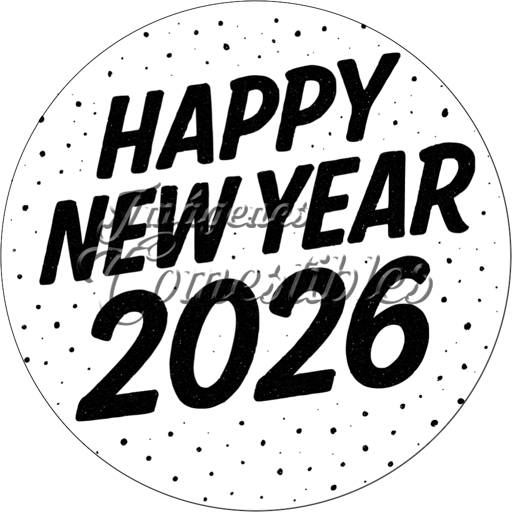 Oblea comestible - Año nuevo 2026-3