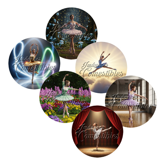 Obleitas comestibles - Ballet