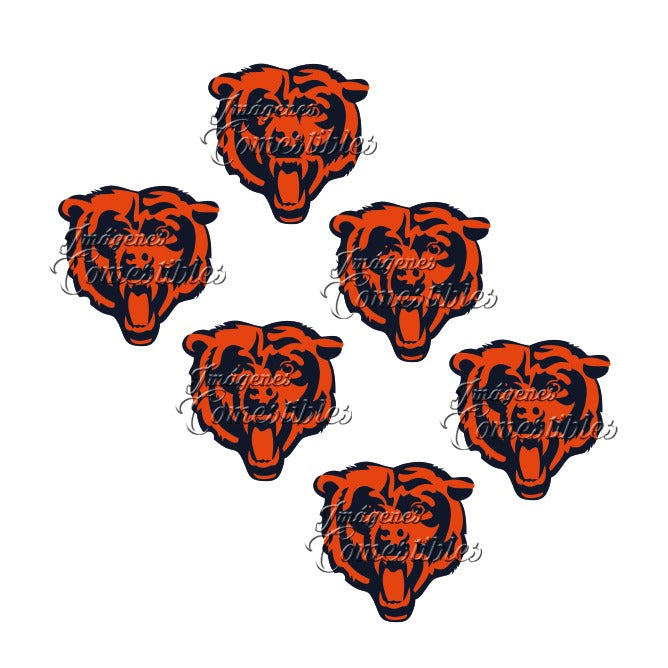 Obleitas comestibles - Chicago Bears
