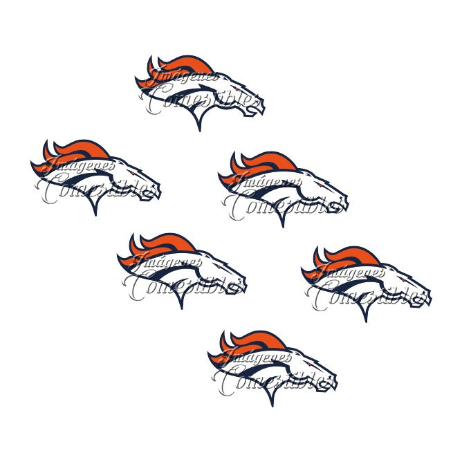 Obleitas comestibles - Denver Broncos