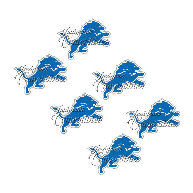 Obleitas comestibles - Detroit Lions
