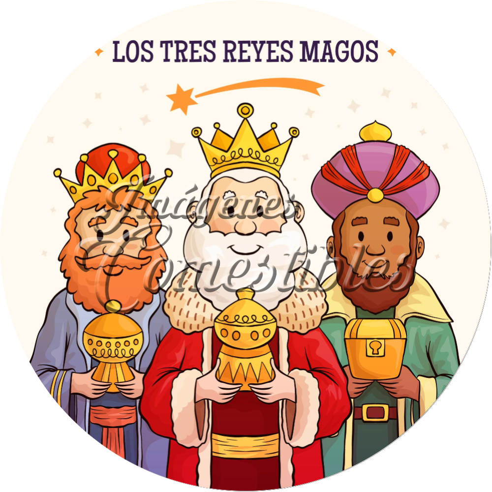 Oblea comestible - Día de reyes-01