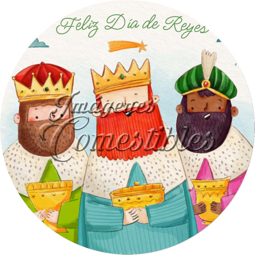 Oblea comestible - Día de reyes-02