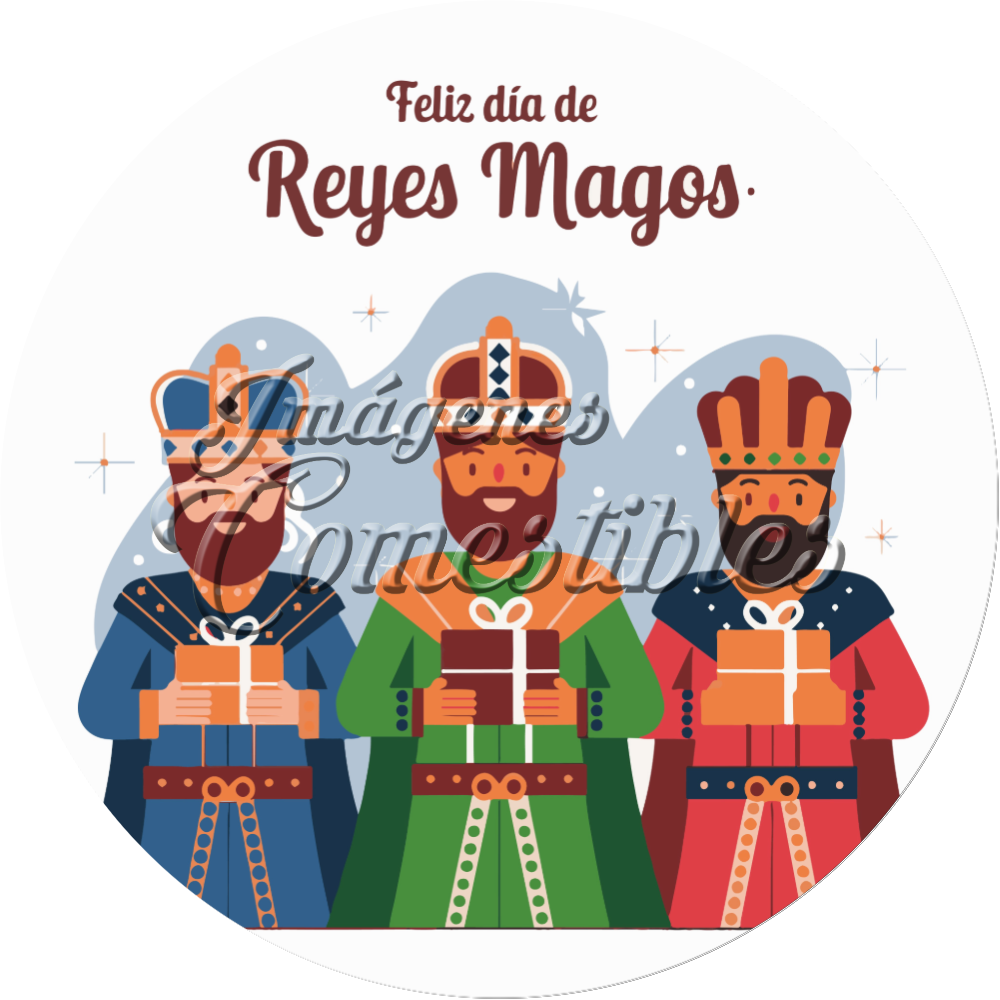 Oblea comestible - Día de reyes-03