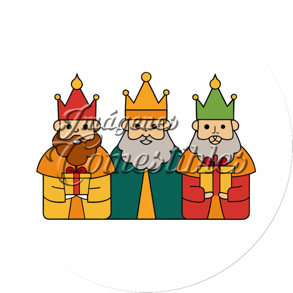 Oblea comestible - Día de reyes-04