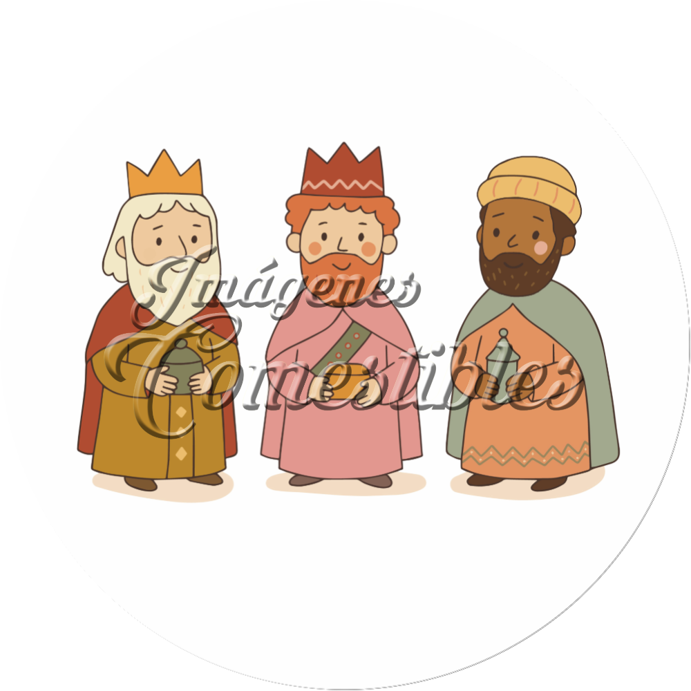 Oblea comestible - Día de reyes-06
