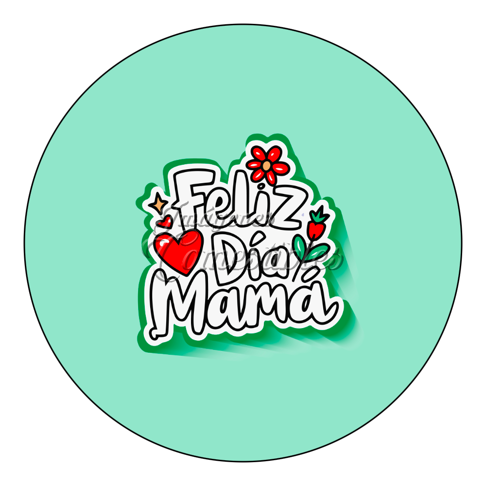 Oblea comestible - Día de Madres-C