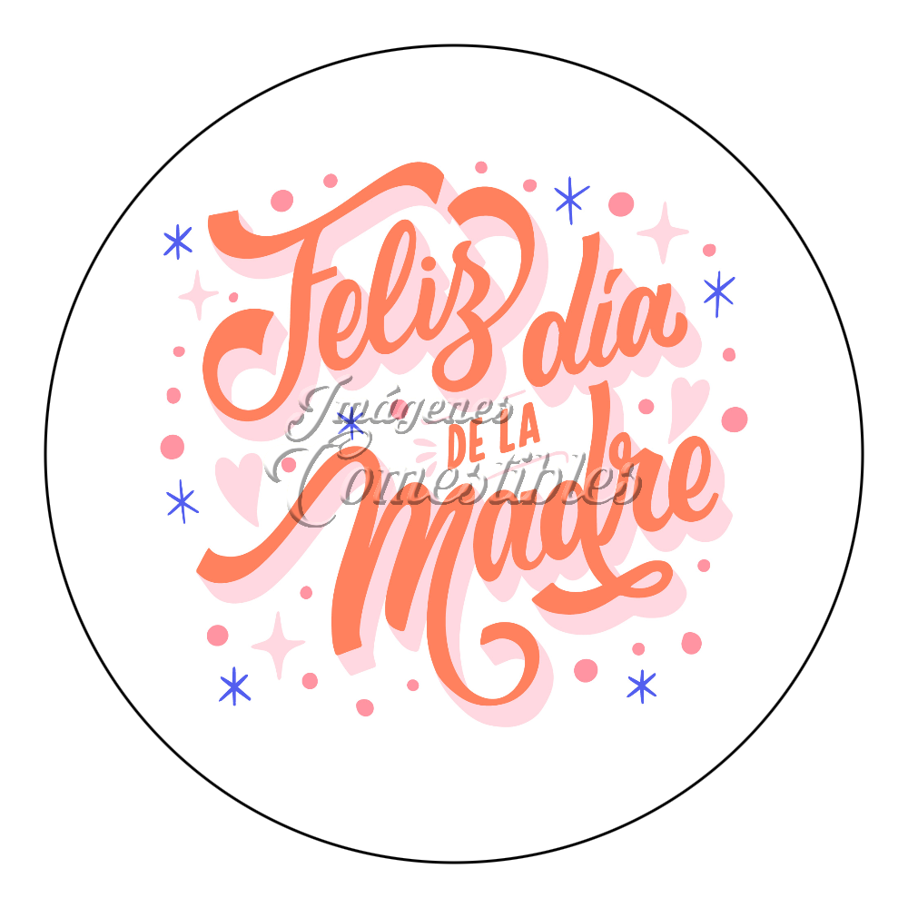 Oblea comestible - Día de Madres-F