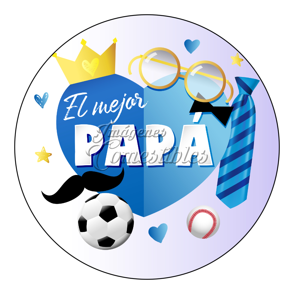 Oblea comestible - Día del Padre-A2