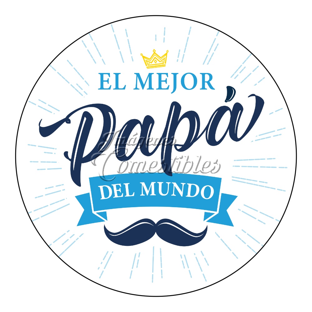 Oblea comestible - Día del Padre-A3