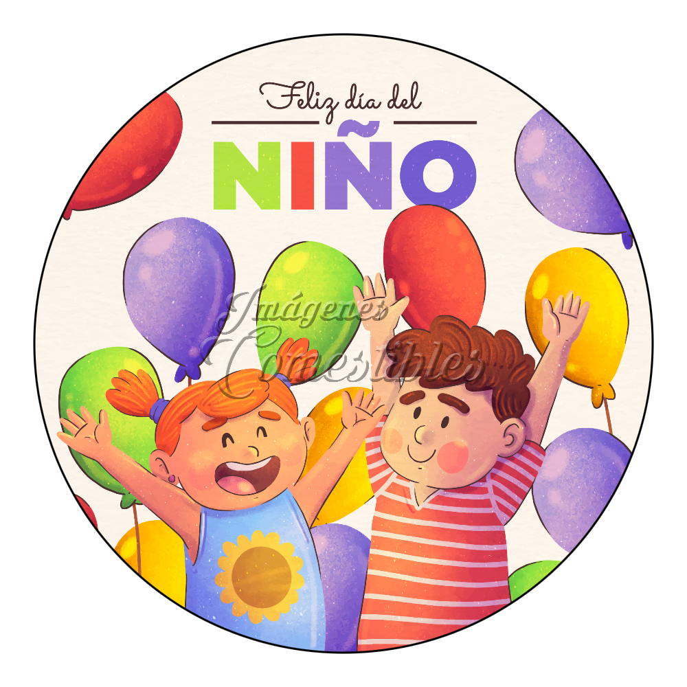 Oblea comestible - Día del niño -A