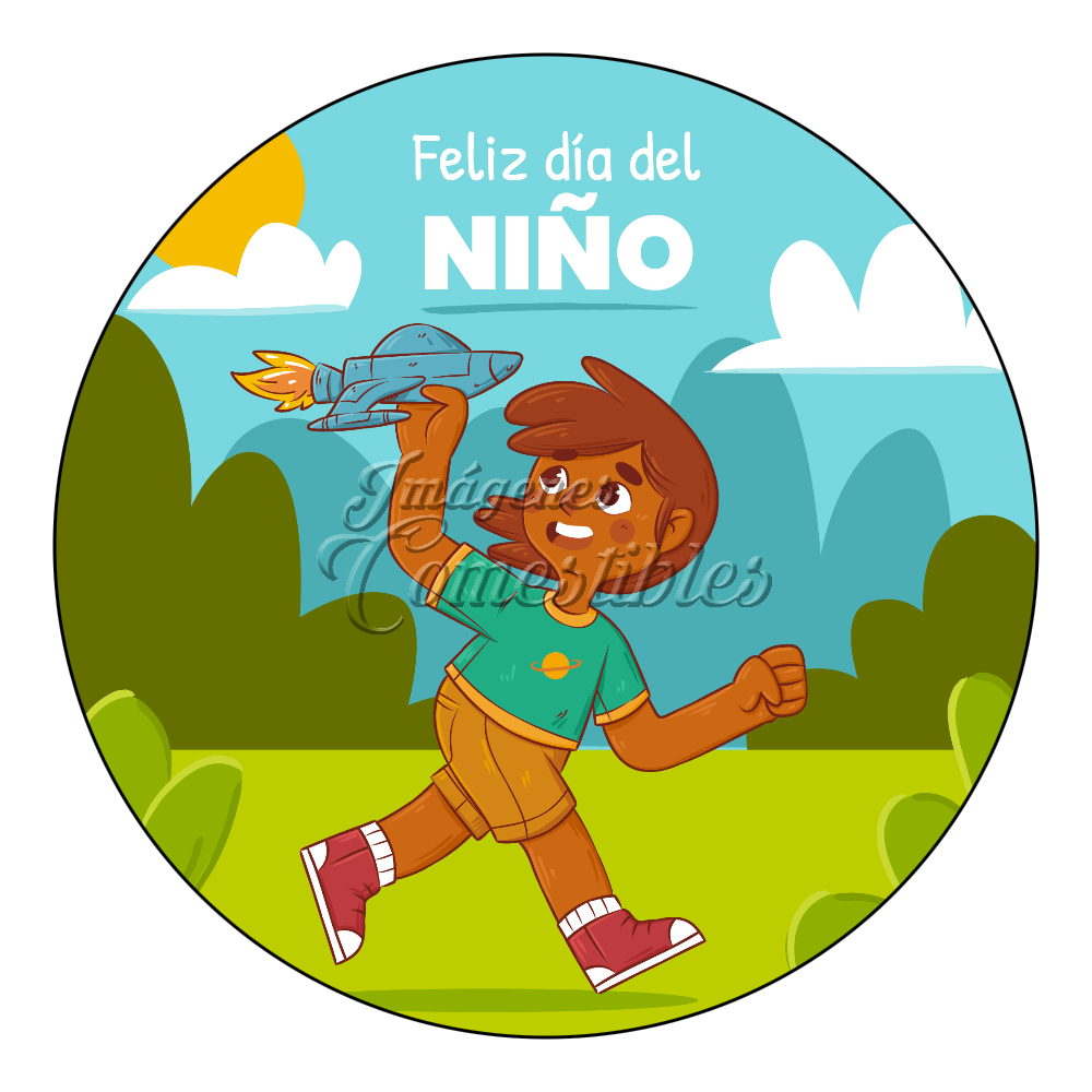 Oblea comestible -Día del niño -D