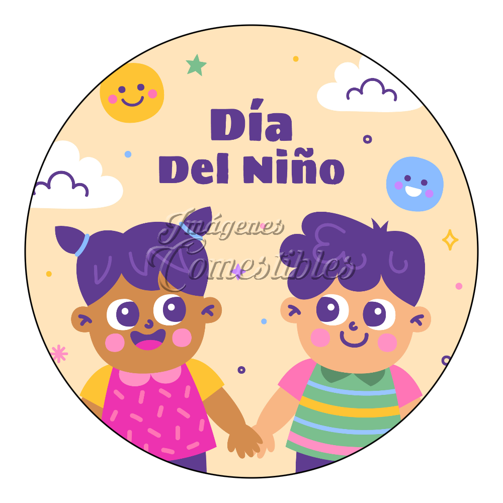 Oblea comestible -Día del niño -E