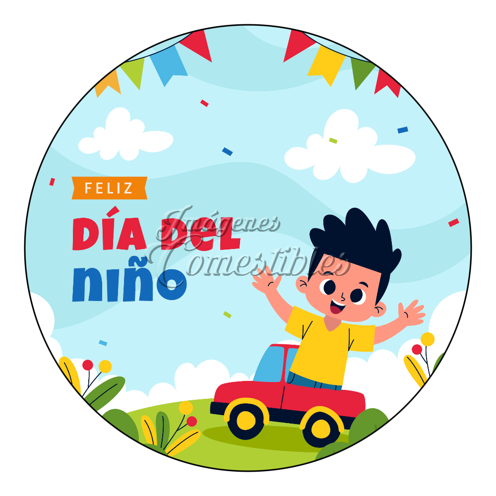 Oblea comestible -Día del niño -F