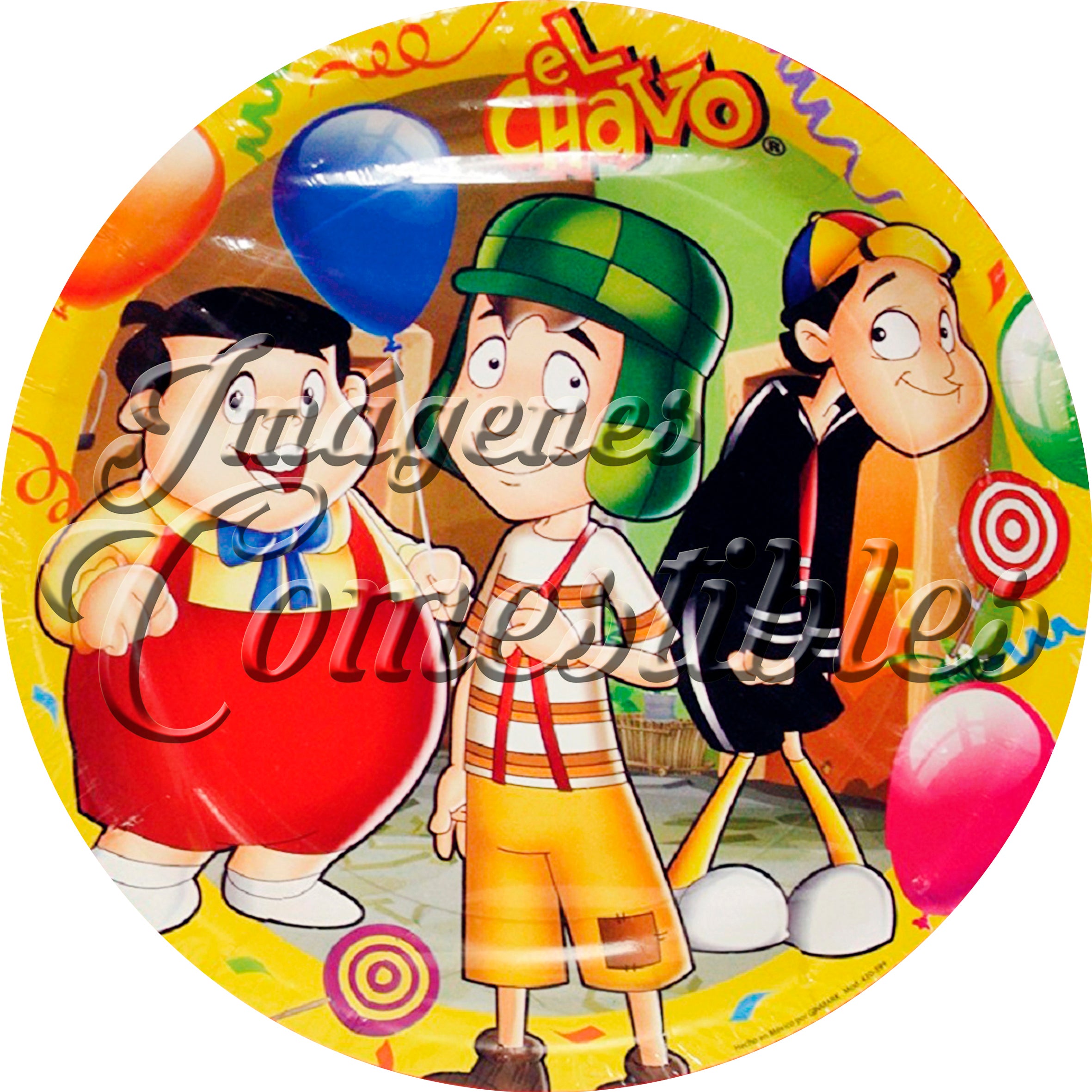 Oblea comestible - El chavo-1