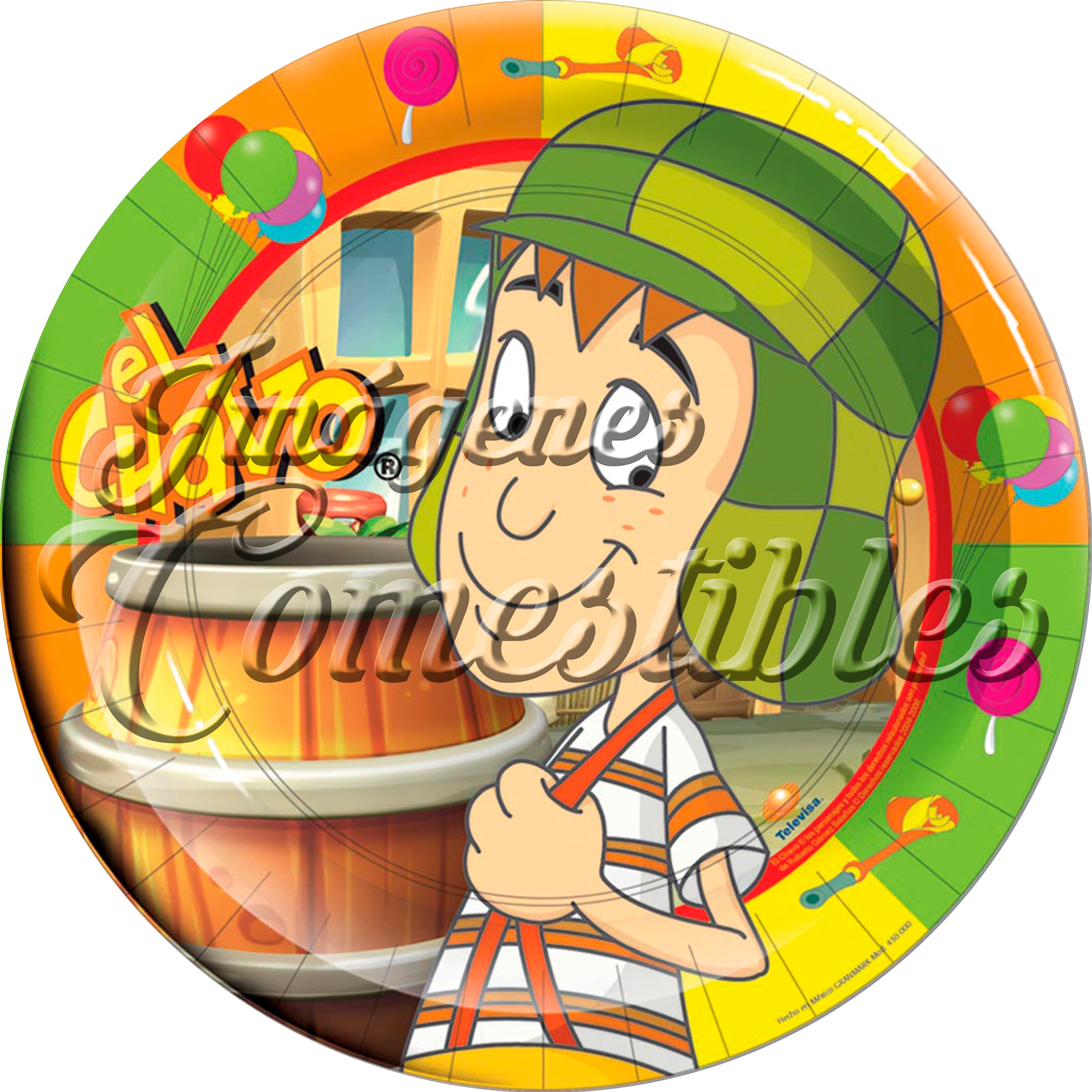 Oblea comestible - El chavo-3