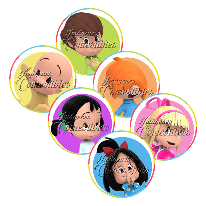 Obleitas comestibles - Familia Telerin