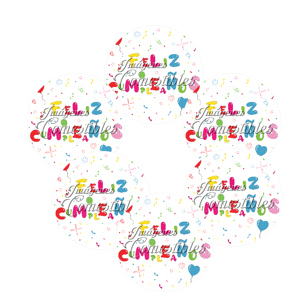 Obleitas comestibles - Feliz cumpleaños-01