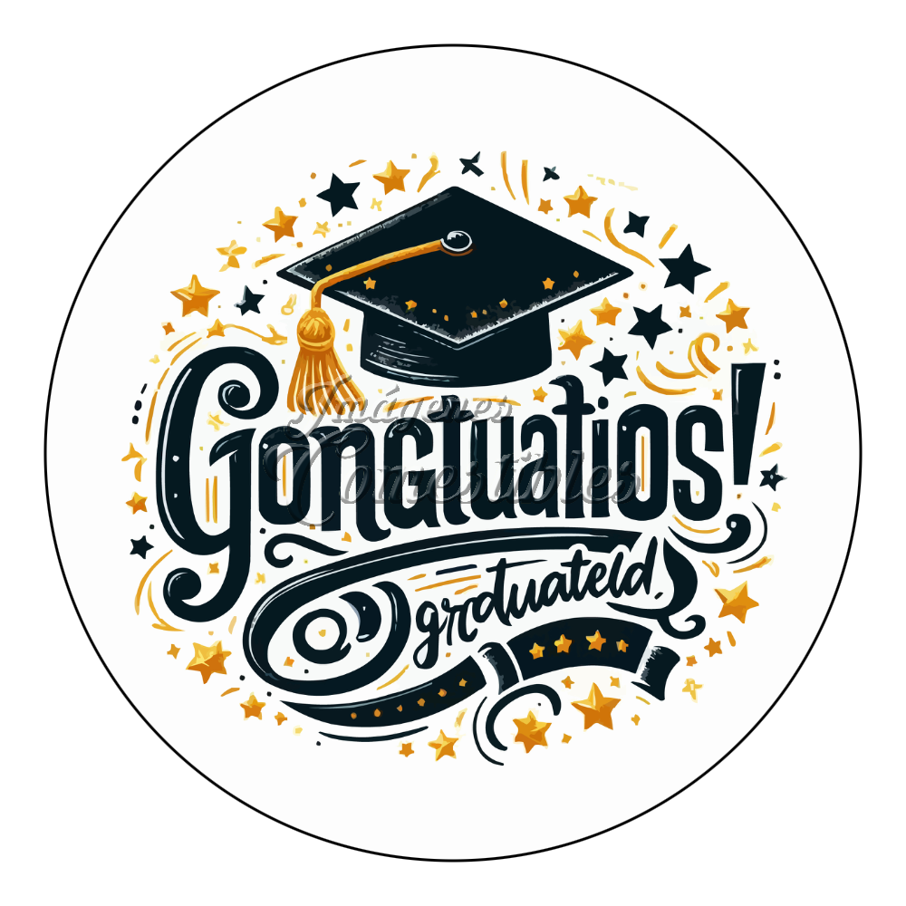Oblea comestible - Graduación-B