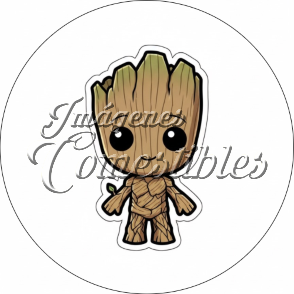 Oblea comestible Groot-A