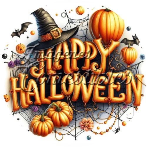 Oblea comestible Halloween-B