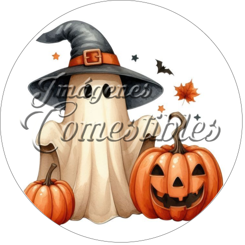 Oblea comestible Halloween-C