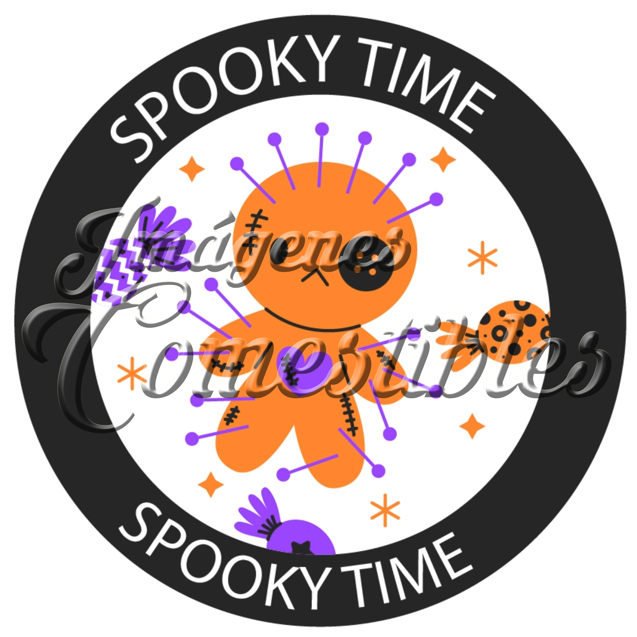 Oblea comestible Halloween-E