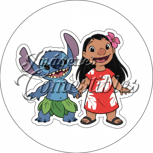Oblea comestible Lilo&Stich-1