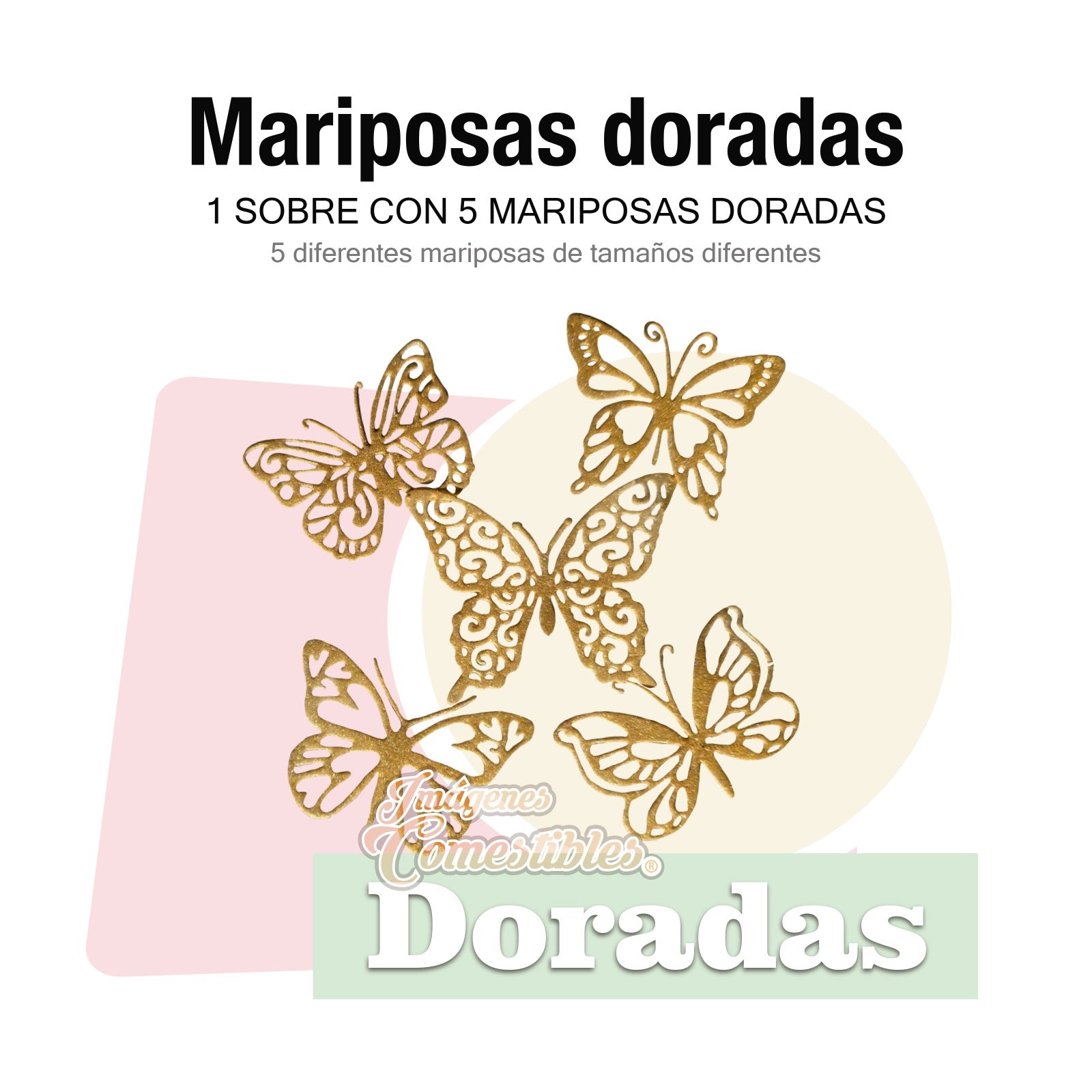 Mariposas tonos metálicos